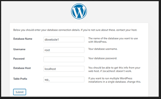 give-info-in-wordpress Creating a Local WordPress Site Using XAMPP: A Comprehensive Guide(2023)